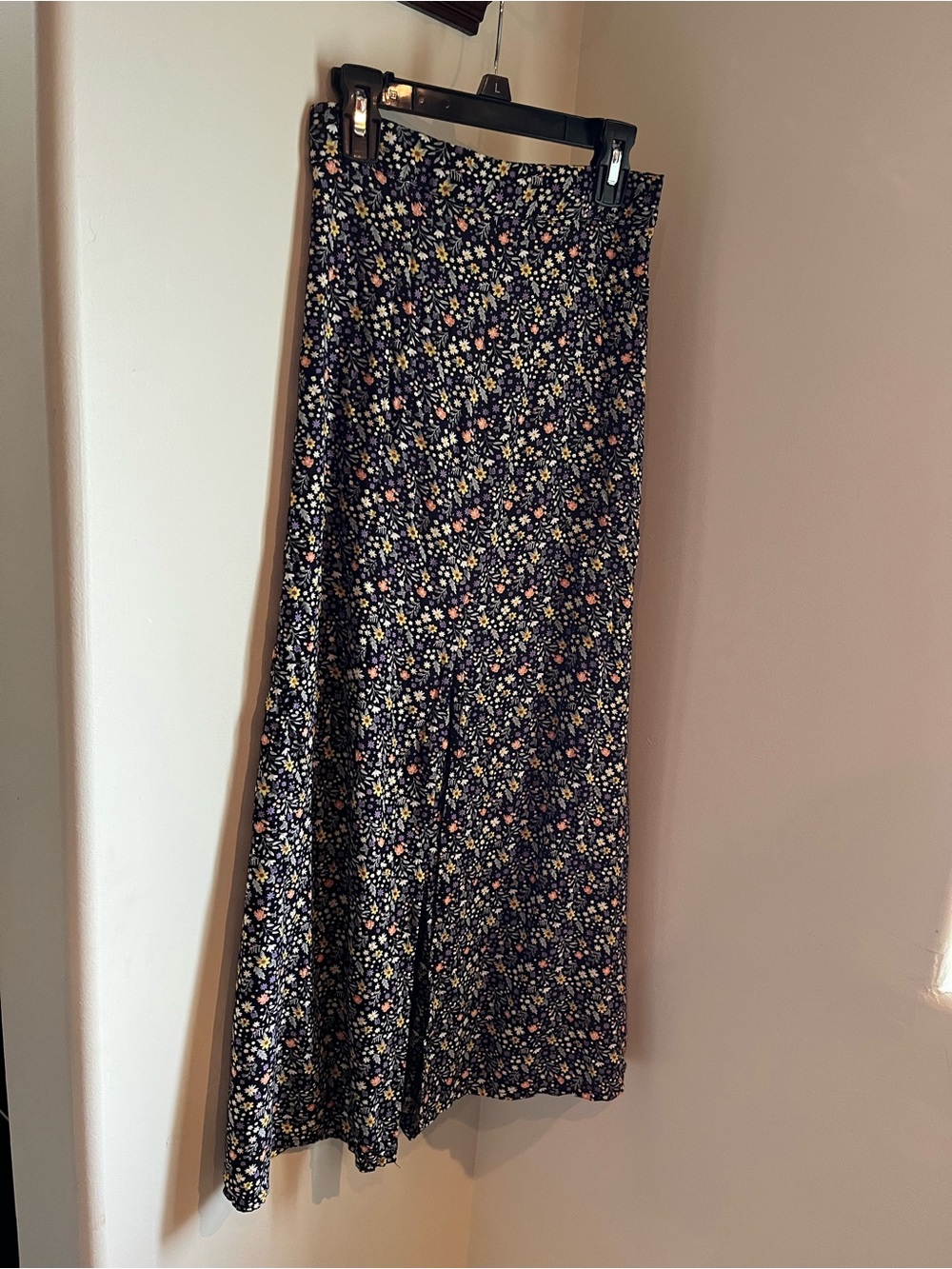 twik Floral Maxi Skirt with Pink & Yellow Blossoms